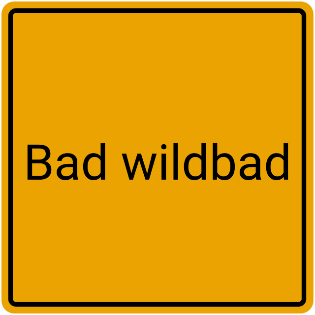 Meldebestätigung Bad Wildbad